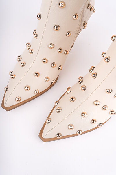 Madam Tarz ROSE-1420 Чоботи з бісерними деталями