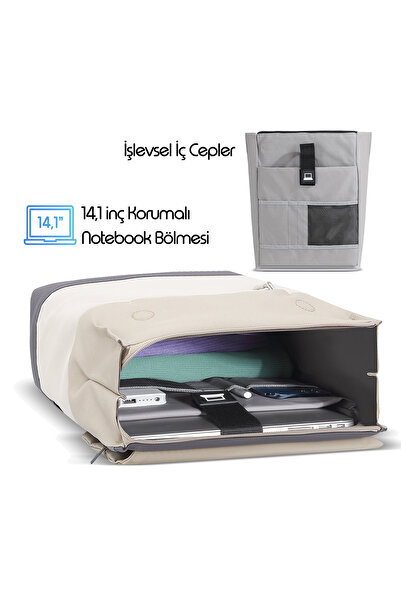 Mack Mce-1300 14.1\" Zen Eco Casual Backpack