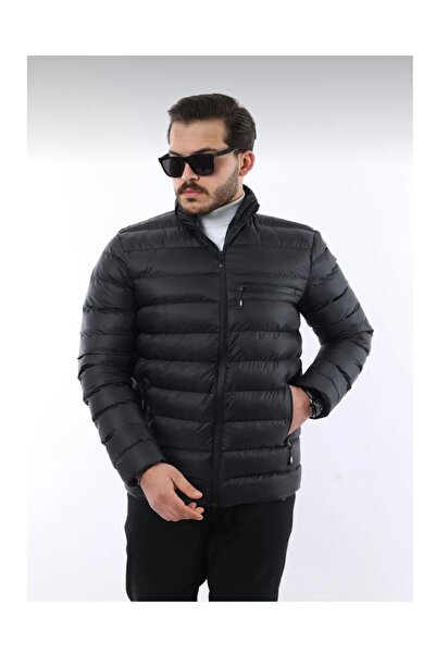 The Naz Line Men's Trendy Zippered Stylish Puffer Jacket