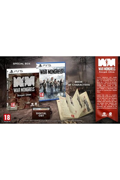 creation War Mongrels Renegade Edition Game for PlayStation 5