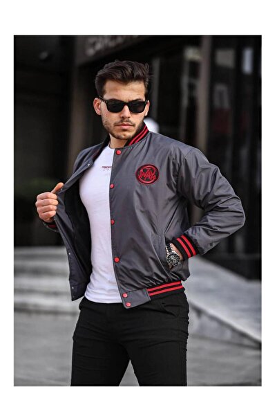 The Naz Line Men's Printed Hooded College Raincoat