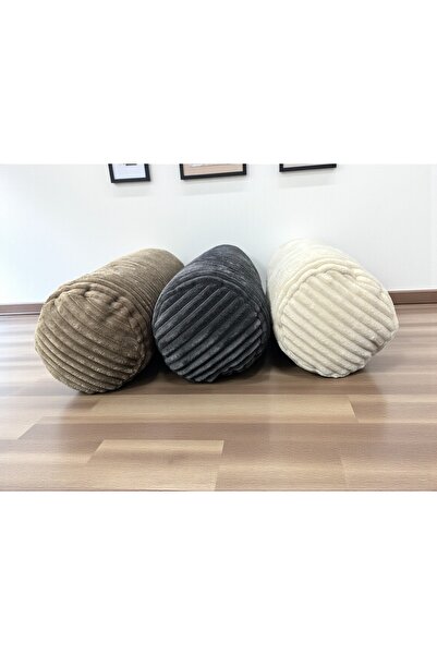 HHKARTS Velvet Textured Cylinder Pillow |   Decorative Bolster Pillow |   Soft and Stylish Design