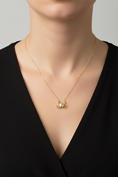 BY BARUN SİLVER Yengeç Burcu Kolye Gümüş 925 Ayar Gümüş