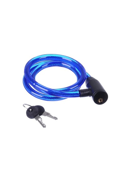 Z-Tools Încuietoare antifurt pentru bicicletă cu 2 chei, 100 cm / ZTS9120