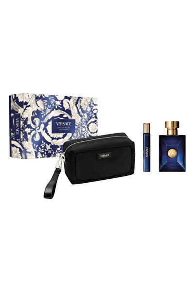 Versace Dylan Blue Pour Homme Edt 100 Ml + Edt 10 Ml + Çanta