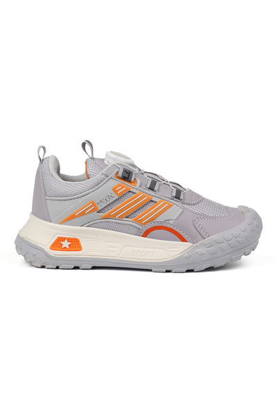 KAJILA Girl's Ice Orange Casual Sneakers |   Comfortable Walking and Running Sneaker - Stylish and Durable Design