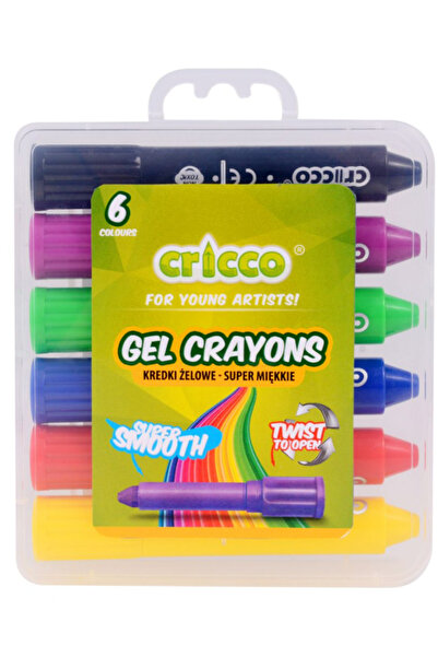 Other Cutie cu 6 creioane gel Cricco Twist CR351K6