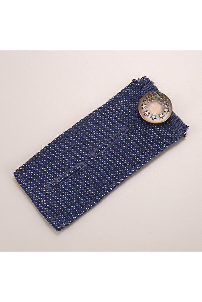 Choice11 dark blue 2pcs 1/2/4 Extension Butt for Pant Long Buckle Hook Stretc...