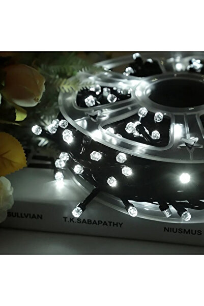 Promagg Instalație Liniară de Crăciun 100m cu 500 LED-uri Diamant – Pentru Exterior și Interior