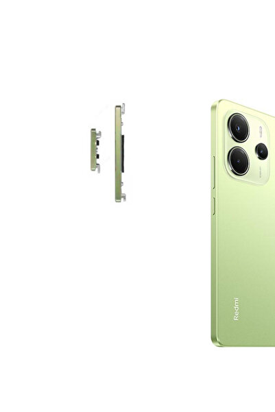 Fodos Xiaomi Compatible Redmi Note 14 5g on Off Side Volume Key Button Green ...