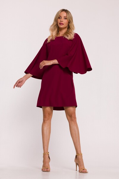 Stylove s426 Sukienka z rękawami typu nietoperz