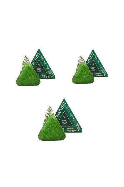 Seven Green Nature صابونة سفن جرين صابونة الاعشاب الصينية الخضراء كورس كامل عدد 3 صابونات