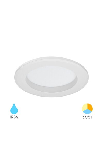 Braytron SPOT CU LED ROTUND D90 9W 3in1 IP54 ALB
