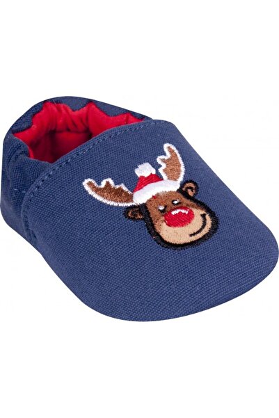 BebeNou Ghetuțe balerine cu ren de la Moș Crăciun OB-097-1