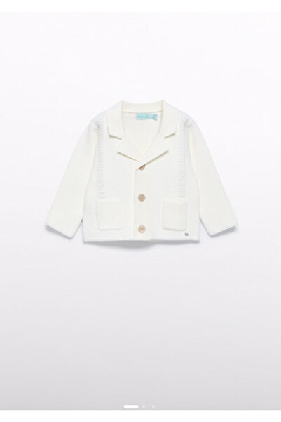 Abel & Lula Abel Lula Baby Boy Cardigan & Jacket - Cream