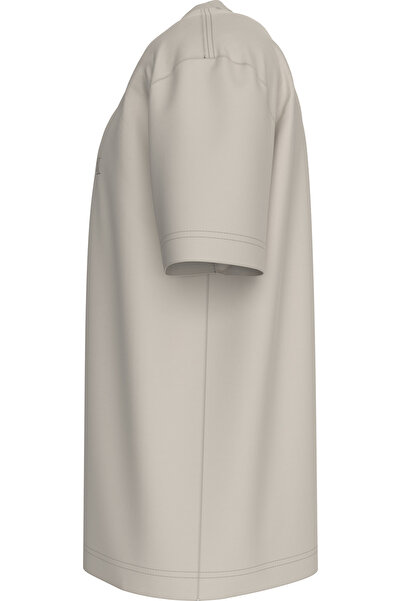 Calvin Klein Men Moonbeam Crew Neck Heavy Regular T-Shirt