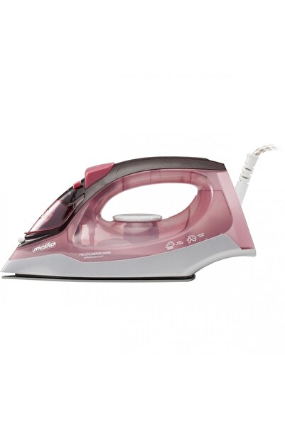 MESKO MS5028 Steam Iron - Pink/Black