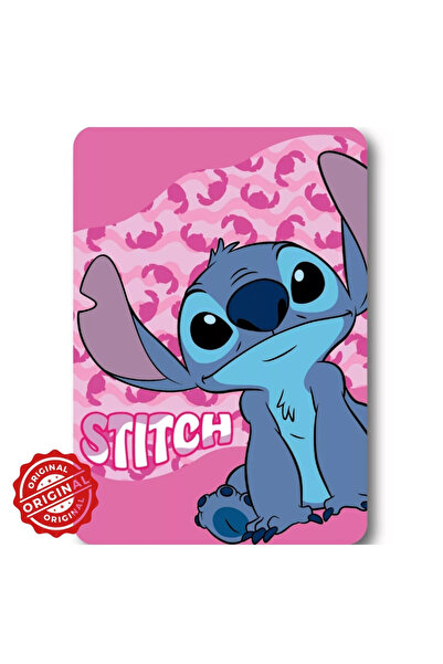 OEM Lilo & Stitch Pink children's fleece blanket, 140×100 cm, 294 g, Disney® ...