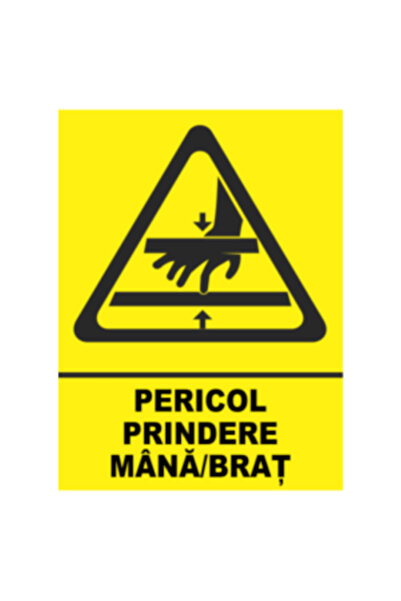 autostickere Autocolant decorativ - Indicator de avertizare: Pericol de prind...