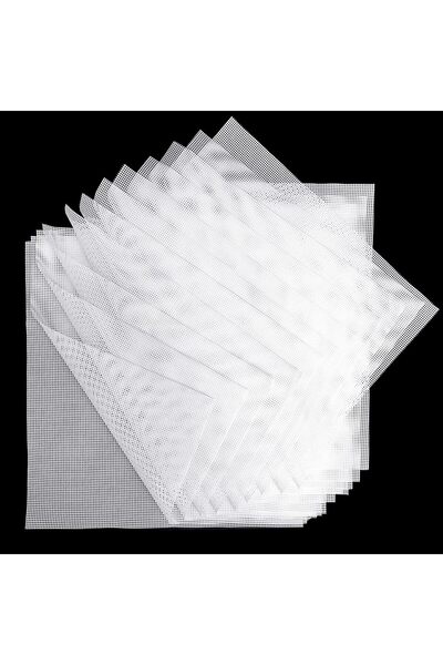 SİOSİ Silicone Non-Stick Dehydrator Drying Sheets, Reusable Mesh, Pack of 12 (14×14 in)