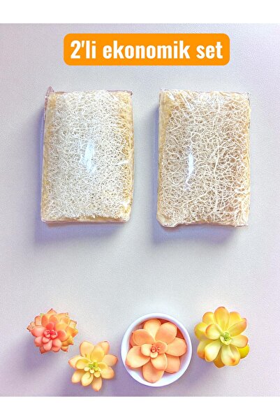 Tpm Natural Handmade Rice and Pumpkin Fiber Soap 2 Pieces 280 Grams