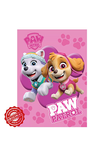 OEM Paw Patrol Skye & Everest children's fleece blanket, 100×140 cm, 264 g, licensed Paw Patrol®