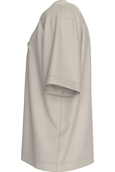 Calvin Klein Men Moonbeam Crew Neck Interlock T-Shirt