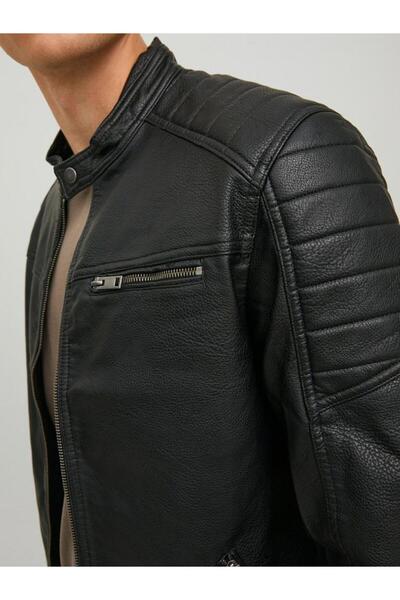 Jack & Jones Jack Jones Чоловічий шкіряний піджак 12182192