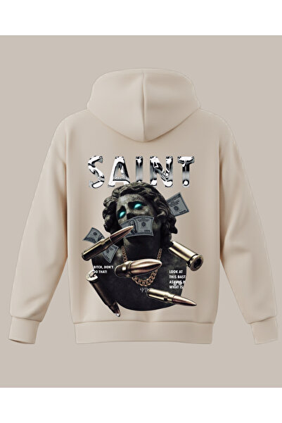 Ebiidesign Saint Printed Sweatshirt