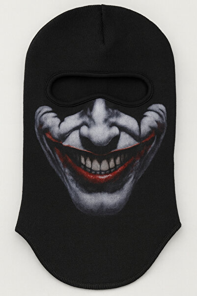 Poyraz Şapka Thermal Snow Mask Printed Patterns