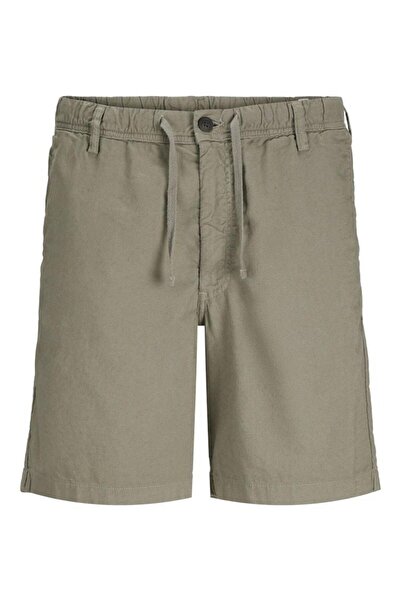Jack & Jones Jack Jones Jaıden Campaıng Linen Brushed Men's Shorts 12274968