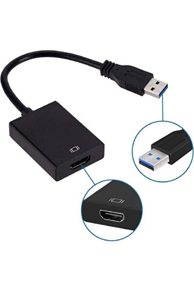 Anunnaki USB 3.0 To HDMI Çevirici Dönüştürücü Kablo Adaptör