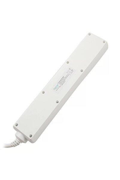 Spacer Extension Cord 3 x 1.5 mm², 5 Sockets, 3 m, with Switch