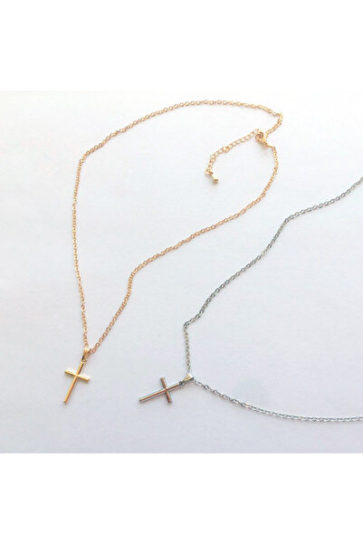 Choice قلادة من الذهب والفضة مكونة من قطعتين للرجال والنساء، قلادة من سبائك م...