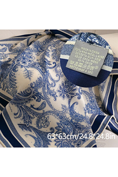 Youtrico وشاح صوف دافئ للنساء، خفيف الوزن ومريح، مطبوع على الوجهين، هدية