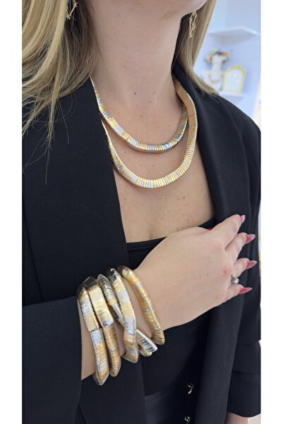 SK aksesuar ZR Model Bileklik ve Kolye Seti