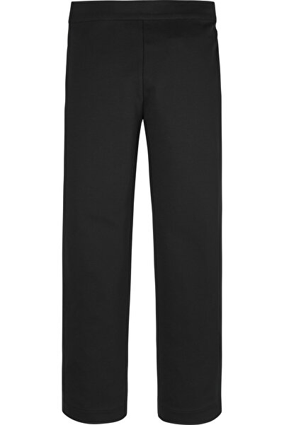 Calvin Klein Boys Black Punto Tailored Straight Trouser