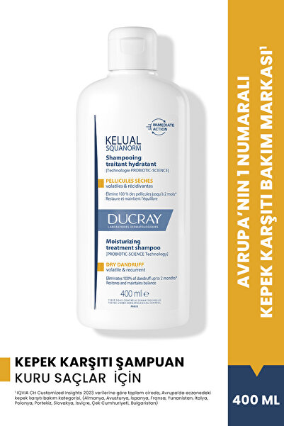 Ducray Kuru Kepek Karşıtı Şampuan Seti 2'Li Set