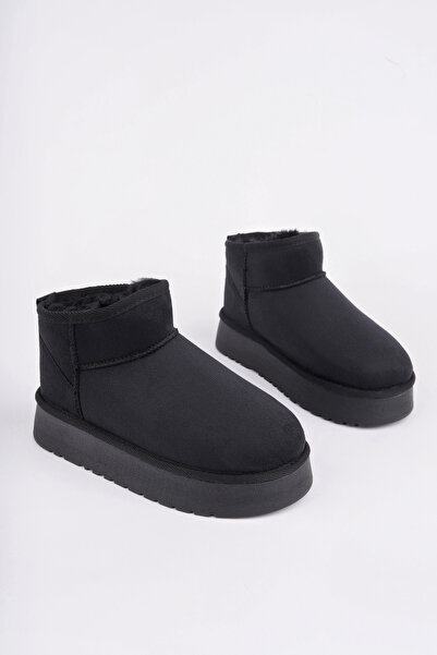 Freemax Çocuk Termal Yünlü Ev Bot Uggm.304 SİYAH