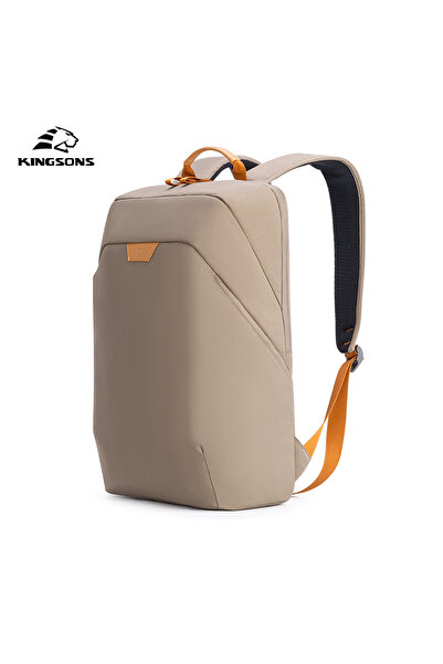 kingsons شنطة لاب توب محمولة على الظهر موديل كاكي K10056W
