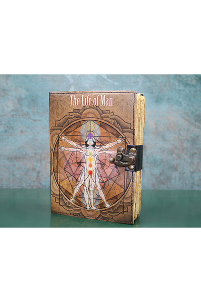 RiverWorld River World Series C Notebook Leather