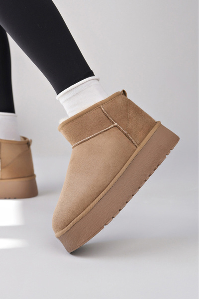 Freemax Детски термо ботуши от вълна Uggm.304 Vison