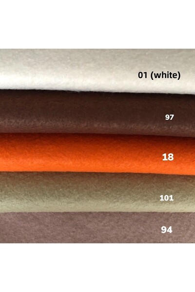 Yumuşakkeçe لباد رقيق 50*50 سم 5 ألوان