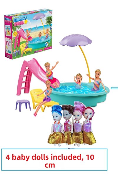 Oyuncakfabrikasi تجمع ليندا - حفلة حمام السباحة الصيفية ليندا + هدية للطفل