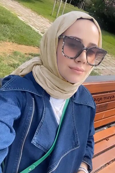 Madame Polo Şal Kraş din bambus migdale