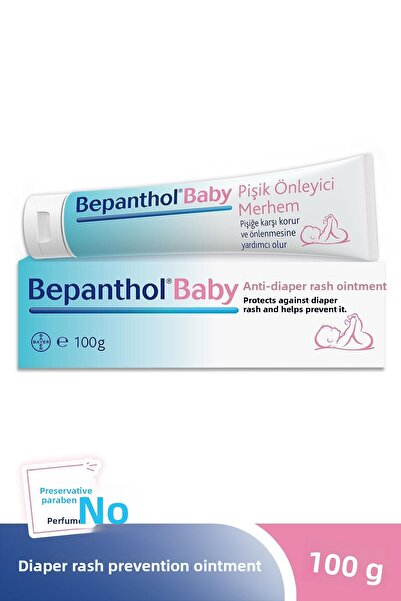 Bepanthol Cream Color Baby Rash Preventive - 100 Gr.