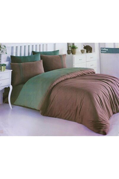 Amazon Ev Set cuvertură de pilota dublă Ecosse Ranforce Maro-Verde