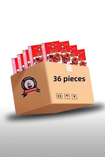 Ziyadede Atomic Tea (Winter/Bombic Tea) 150 Gr x 36 Pieces