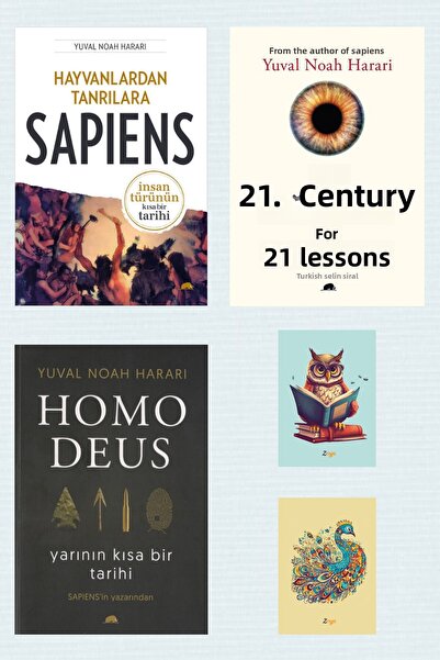 Kolektif Kitap Sapiens - 21. Yüzyıl Için 21 Ders -homo Deus -yuval Noah Harar...