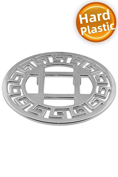 Badem10 Έπιπλα Versace - Πλαστική λαβή χρωμίου με καπάκια για συρτάρια και ντ...